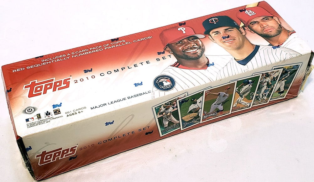 2010 Topps MLB Factory Sealed Complete Baseball Card Set. Includes ...