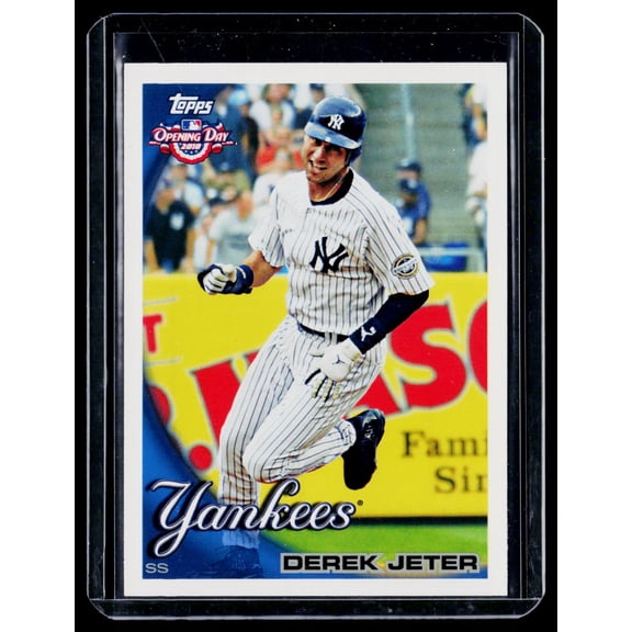2010 Topps Opening Day Derek Jeter New York Yankees #174 Baseball Card