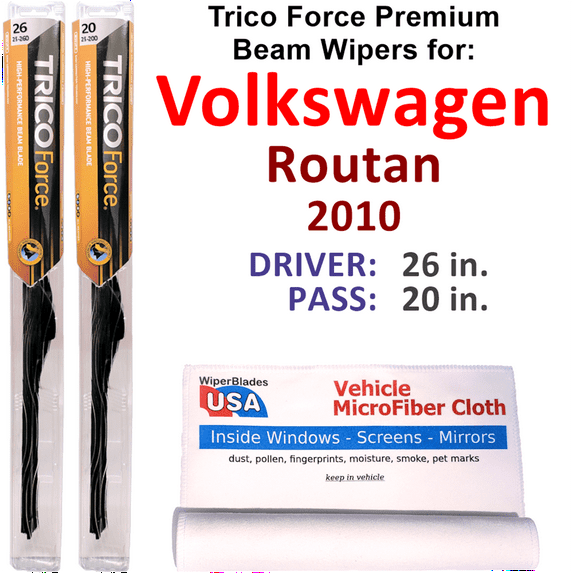 2010 Volkswagen Routan Performance Beam Wipers (Set of 2)