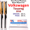 thumbnail image 1 of 2010 Volkswagen Touareg Performance Beam Wipers (Set of 2), 1 of 3
