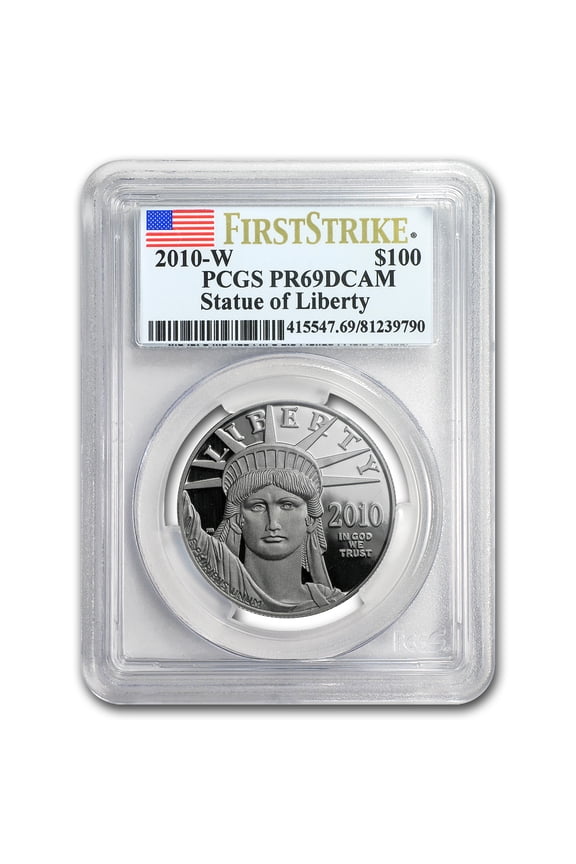 2010-W 1 oz Proof American Platinum Eagle PR-69 PCGS (FS)