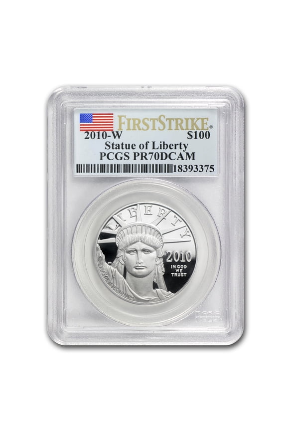 2010-W 1 oz Proof American Platinum Eagle PR-70 PCGS (FS)