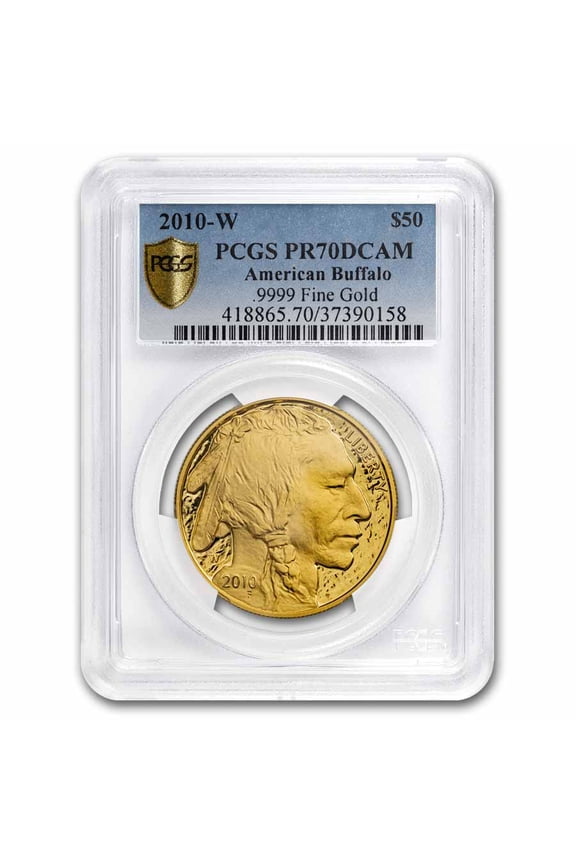 2010-W 1 oz Proof Gold Buffalo PR-70 PCGS