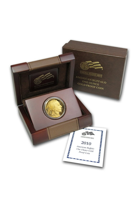 2010-W 1 oz Proof Gold Buffalo (w/Box & COA)