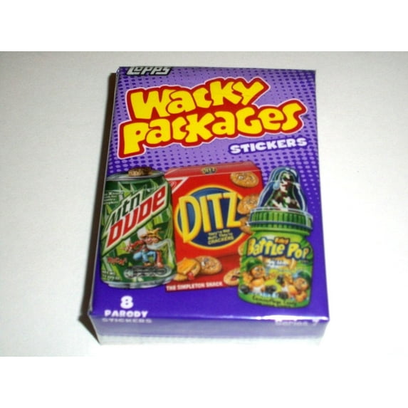 2010 Wacky Packages All New Series 7 Complete 55 Sticker Set