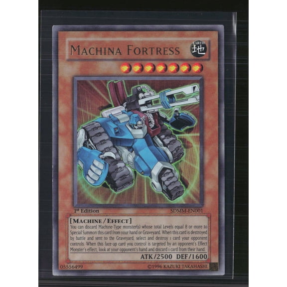 2010 Yu-Gi-Oh! Machina Mayhem Structure Deck Machina Fortress Ultra Rare 1st Edition