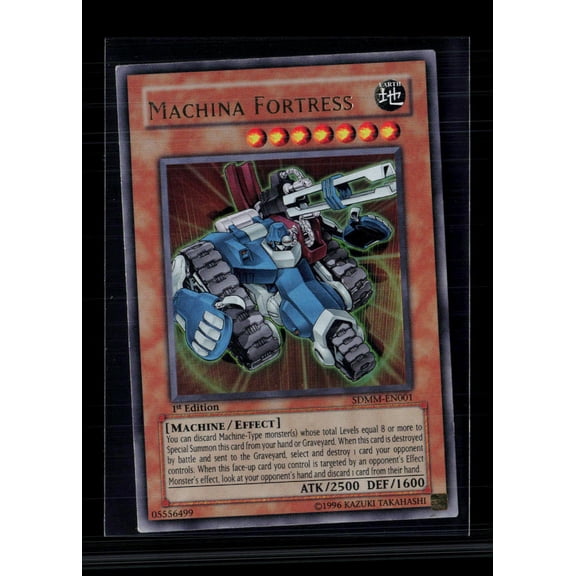 2010 Yu-Gi-Oh! Machina Mayhem Structure Deck Machina Fortress Ultra Rare 1st Edition