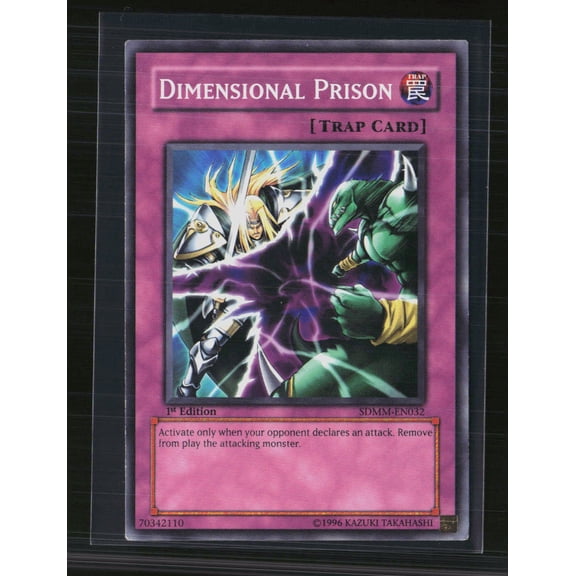 2010 Yu-Gi-Oh! Marik Structure Deck Dimensional Prison 1st Edition