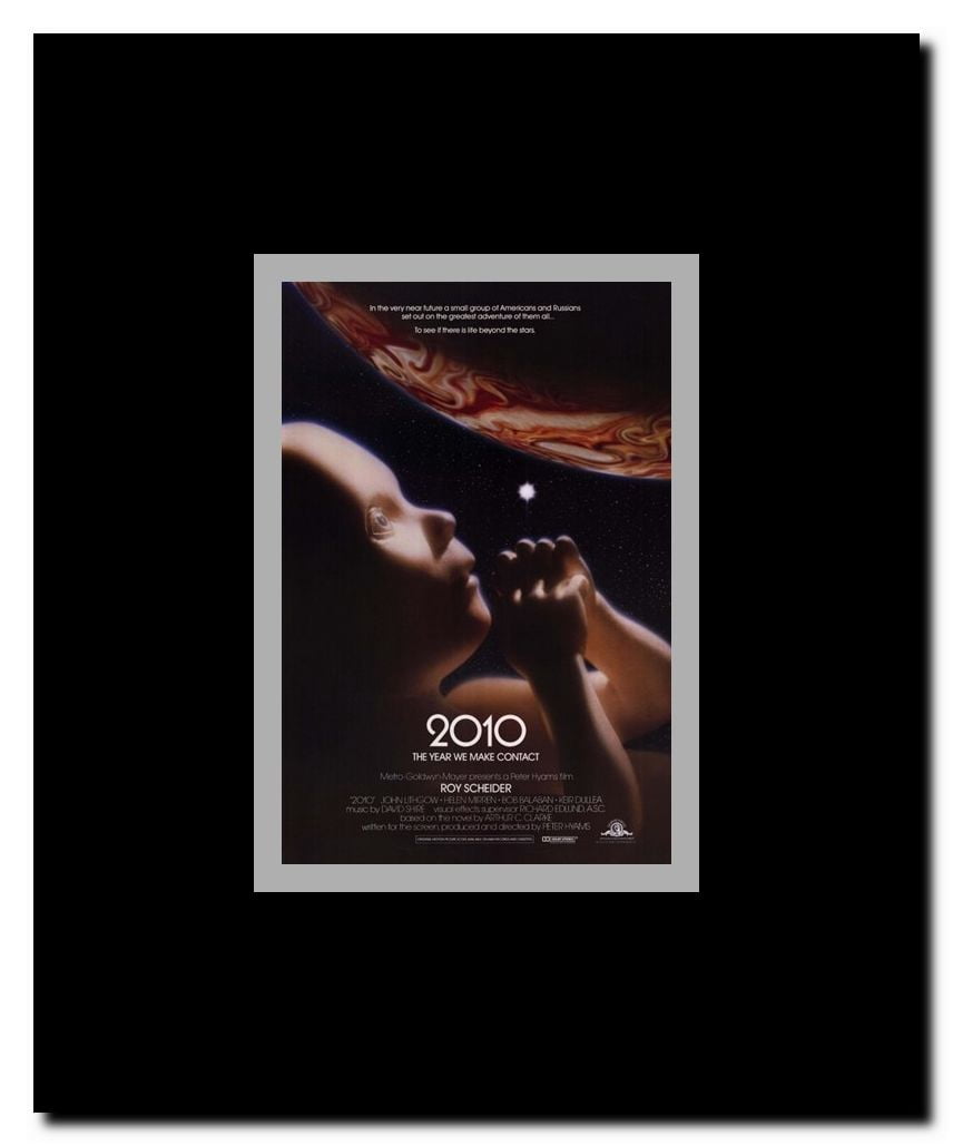 2010: the Year We Make Contact Framed Movie Poster