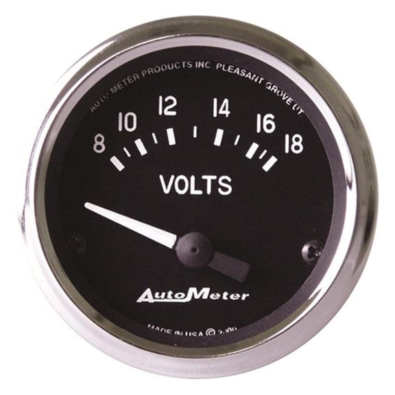 201009 2.06 in. Cobra Series Electric Voltmeter Gauge