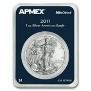 2011 1 oz American Silver Eagle MintDirect  Single