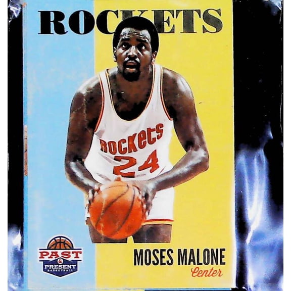 2011-12 Panini Past and Present NBA Houston Rockets Team Set Includes Rookies (Hand Collated) of 5 Cards: 87 Hakeem Ol