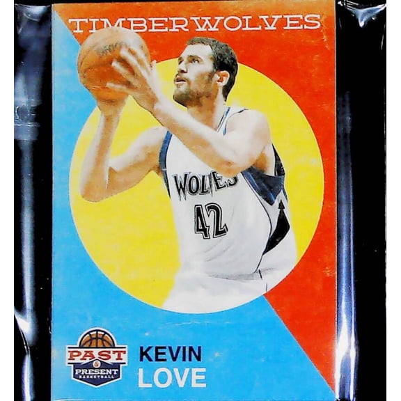 2011-12 Panini Past and Present NBA Minnesota Timberwolves Team Set Includes Rookies (Hand Collated) of 4 Cards: 48 K