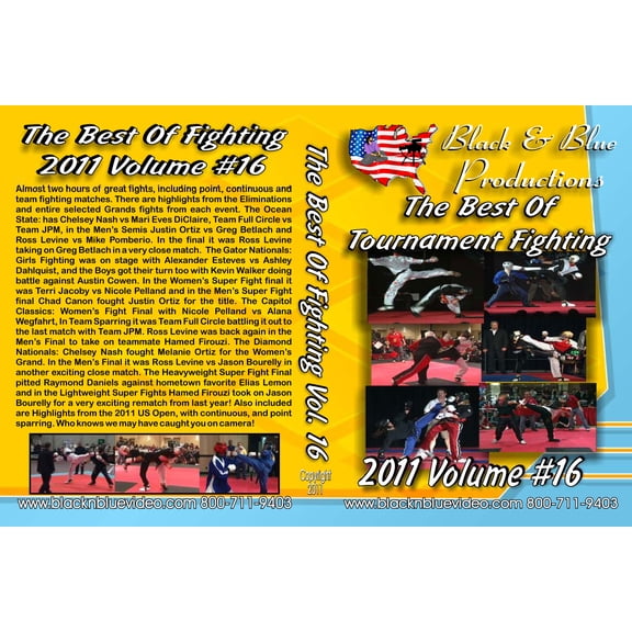 2011 #16 Best Fighting & Sparring Competition Karate Martial Arts Tournament DVD -VO5441A