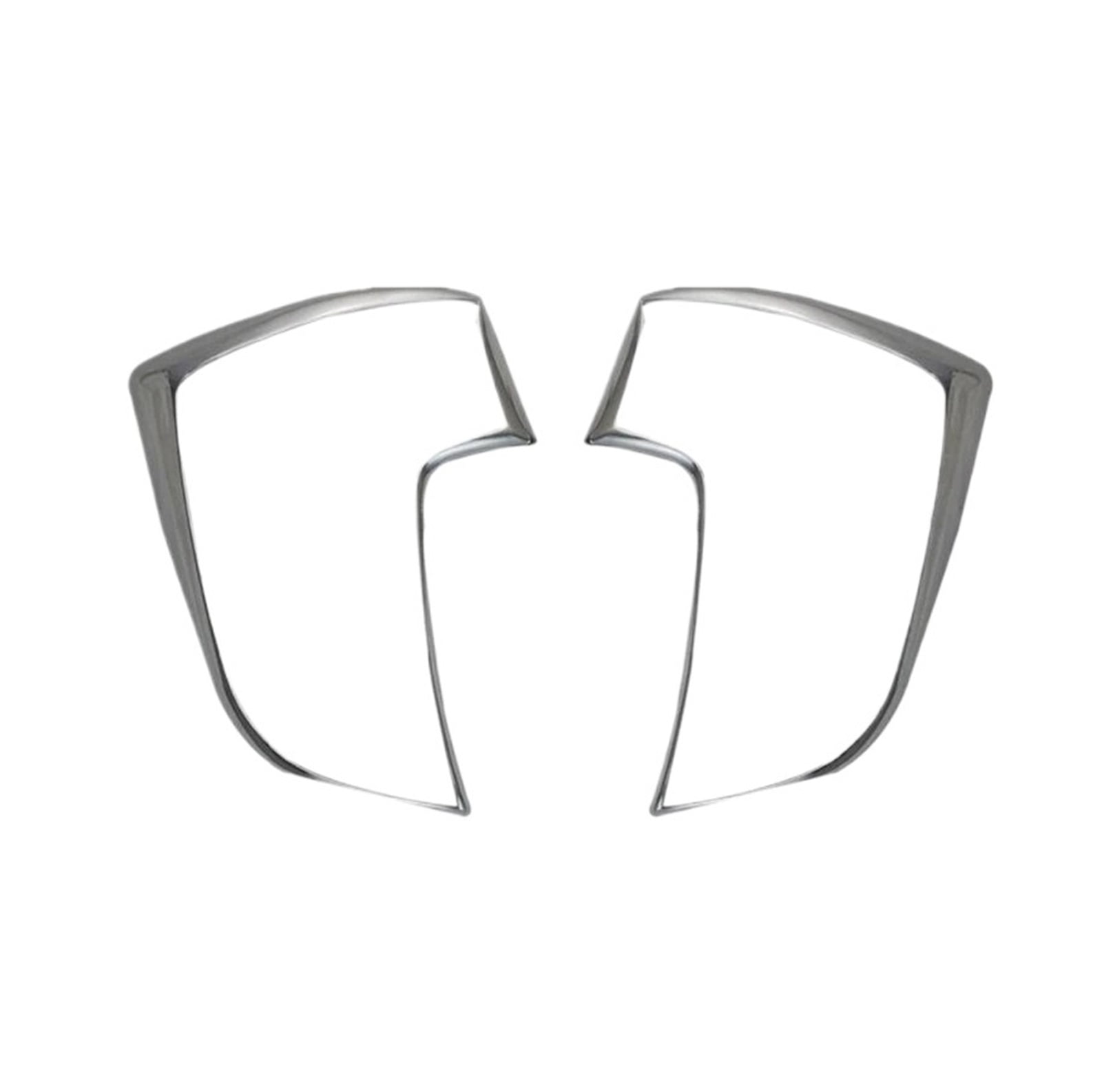 2011 2013 2014 2015 2016 For Kia Picanto Morning ABS Chrome accessories plated Rear Light Lamp Cover Trim Tail Light Cover 2pcs