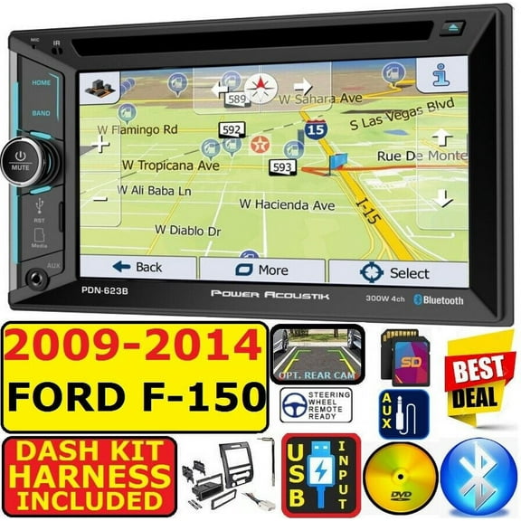 2011-2013 GRAND CHEROKEE & DURANGO GPS NAVIGATION SYSTEM BT CAR RADIO STEREO PKG