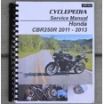thumbnail image 1 of 2011-2013 Honda CBR250R CBR250 CBR 250 250R SERVICE & REPAIR MANUAL, 1 of 3