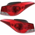 thumbnail image 1 of For 2011-2013 Hyundai Elantra Tail Light Driver and Passenger Side Bulbs Included DOT Certified HY2804119, HY2805119 | 92401-3Y000, 92402-3Y000 ;for Sedan, 1 of 4