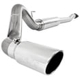 thumbnail image 1 of 2011-2014 Ford F150 3.5L V6 Ecoboost 4 in. Cat Back Exhaust System - T409 Stainless Steel, 1 of 1