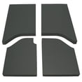 thumbnail image 1 of 2011-2015 2-Door Jeep Wrangler Sound Deadening Headliner, Black - 4 Piece, 1 of 1