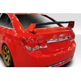 thumbnail image 1 of Duraflex 2011-2015 Chevrolet Cruze QTM Wing Spoiler, Fiberglass, 3 Piece, 1 of 3