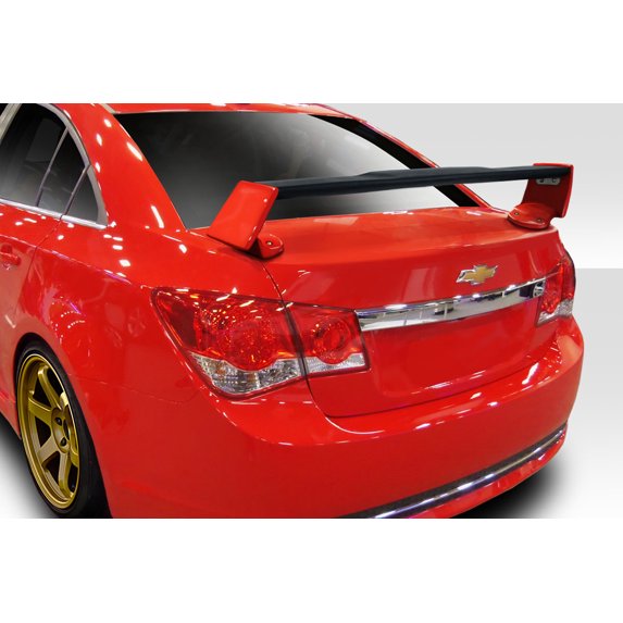 Duraflex 2011-2015 Chevrolet Cruze QTM Wing Spoiler, Fiberglass, 3 Piece