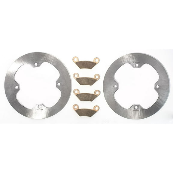 2011-2015 Polaris Sportsman 850 Forest -Rear MudRat Brake Rotors & Brake Pads