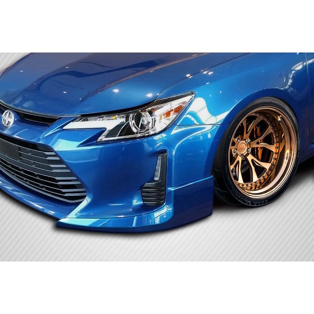 Glossy Black Polyurethane Body Kit For Scion TC XB - Front Bumper Splitter + Side Skirts + Rear Lip