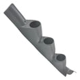thumbnail image 1 of GlowShift | Gray Triple Gauge Pillar Pod for 3rd Gen 2011-2016 Ford Super Duty 6.7 Powerstroke F-250 & F-350, 1 of 3