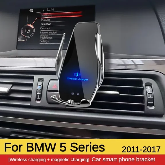 2011-2017 For BMW 5 Series F07 F10 F11 F18 Mobile Phone Holder Wireless Charger Car Phones Mount Navigation Bracket GPS Support