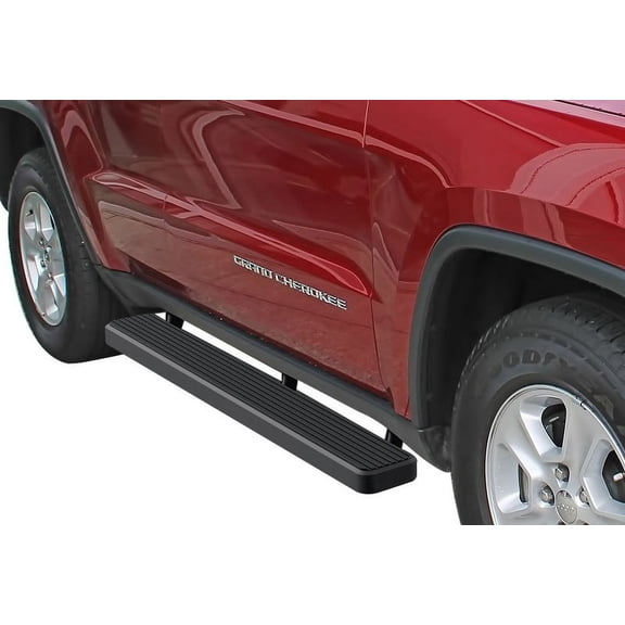 2011-2019 Jeep Grand Cherokee (Excl. SRT and Trail Hawk models) Black Finish iStep 6 Inch Door to Door sidestep