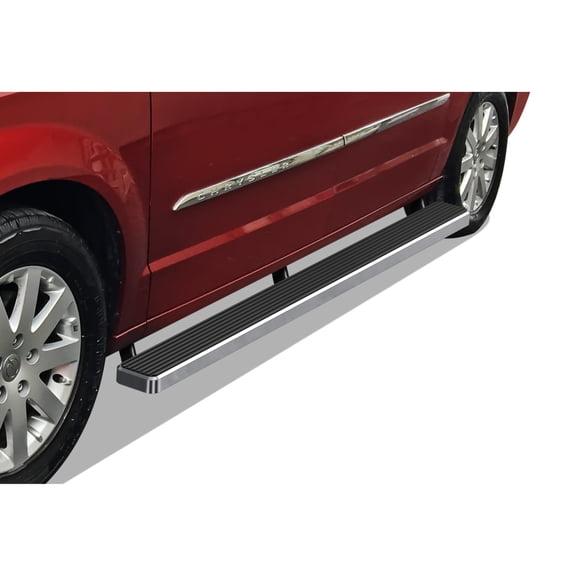 APS 6" Brushed Stainless iSteps Fit 11-20 Grand Caravan/Town & Country Rocker Mt