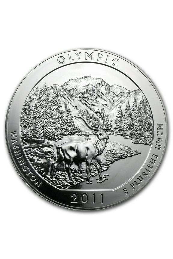 2011 5 oz Silver ATB Olympic National Park, WA