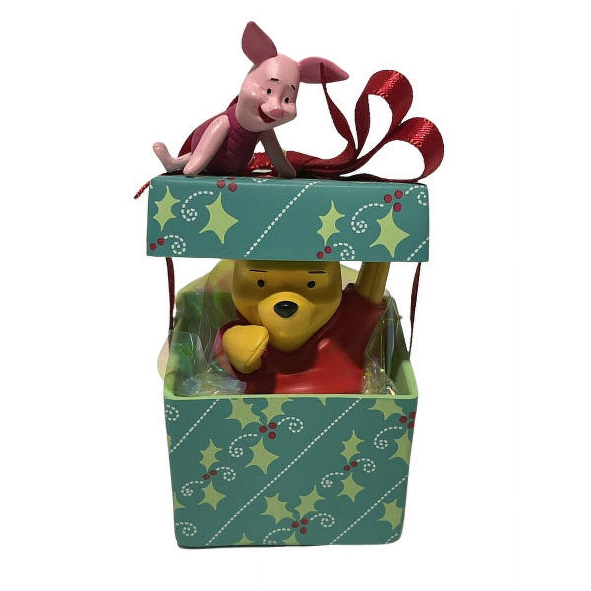Hallmark 2008 'A Present For Pooh' Winnie The Pooh & Tigger Stuffed Animal Christmas Ornament