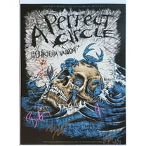 2011 A Perfect Circle Concert Poster Wall Art Print facsimile signed in 11 x 17 Inch Poster