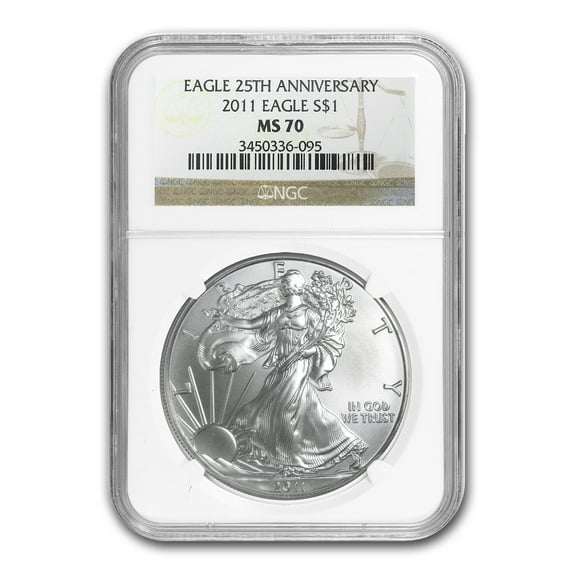 2011 American Silver Eagle MS-70 NGC