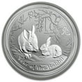 thumbnail image 1 of 2011 Australia 1/2 oz Silver Year of the Rabbit BU (Series II), 1 of 2