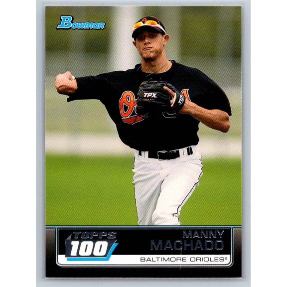 2011 Bowman Manny Machado #TP54 Topps 100