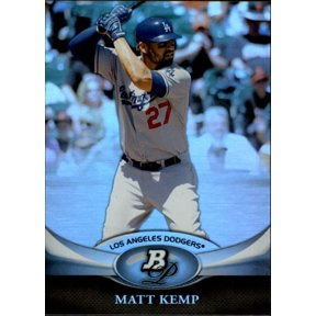 2011 Bowman Platinum #96 Matt Kemp MLB Baseball Trading Card