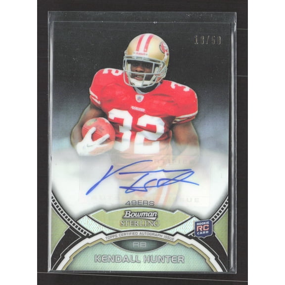 2011 Bowman Sterling Kendall Hunter #BSA-KH /50 RC