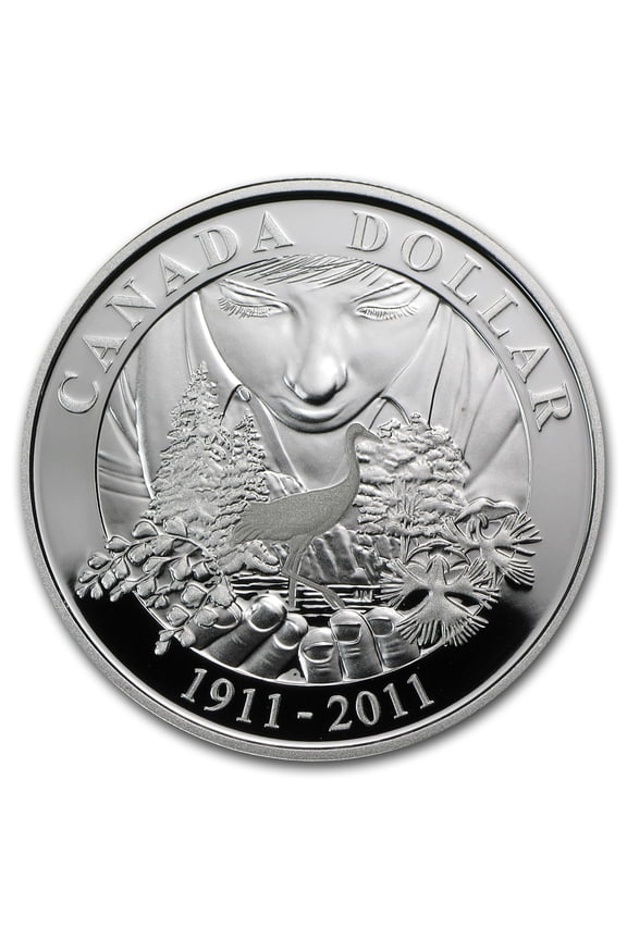 2011 Canada Silver $1 100th Anniversary of Parks Proof