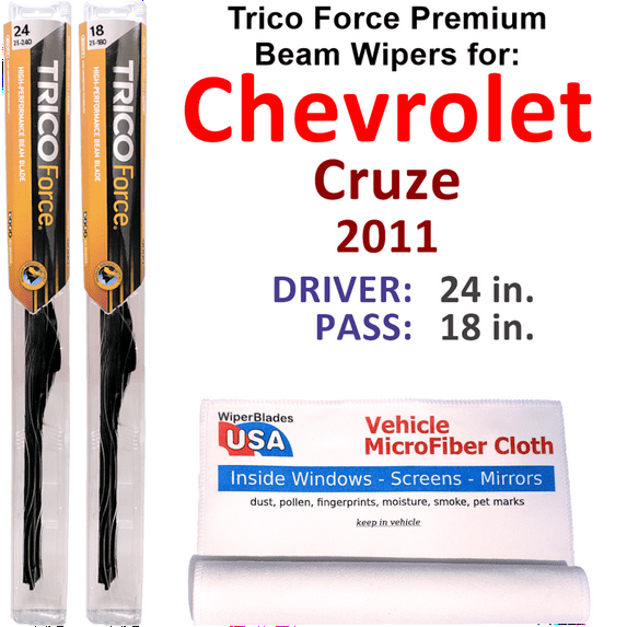 2011 Chevrolet Cruze Performance Beam Wipers (Set of 2)