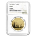 thumbnail image 1 of 2011 China 1 oz Gold Panda MS-69 NGC, 1 of 3