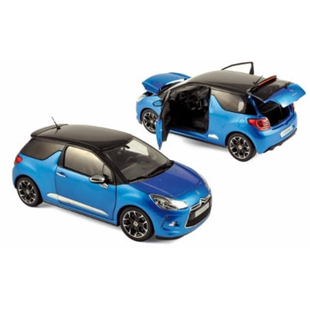 2011 Citroen DS3, Belle Blue - Norev 181539 - 1/18 Scale