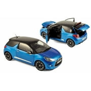 2011 Citroen DS3, Belle Blue - Norev 181539 - 1/18 Scale