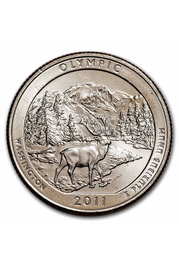 2011-D ATB Quarter Olympic National Park BU