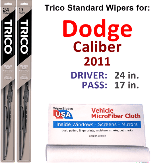2011 Dodge Caliber Wiper Blades (Set of 2)