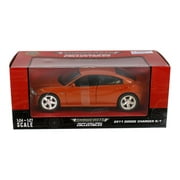 2011 Dodge Charger R/T, Orange - Showcasts 77354OR - 1/24 Scale Diecast Model Car