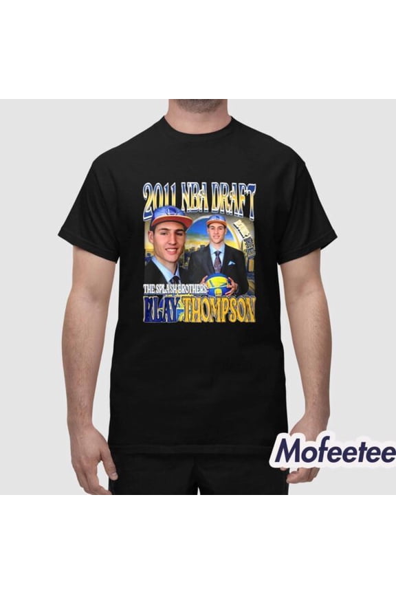 2011 Draft The Splash Brothers Klay Thompson Shirt, Classic T-Shirt, S-5Xl