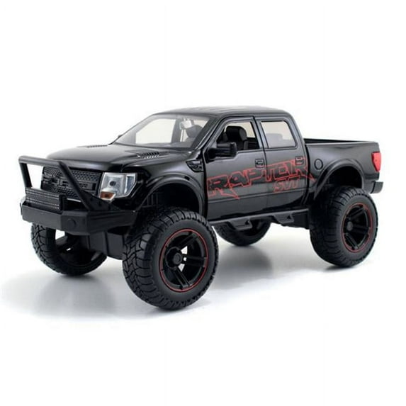 2011 Ford F-150 SVT Raptor Off-Road Pickup Truck in Black with Red Graphics